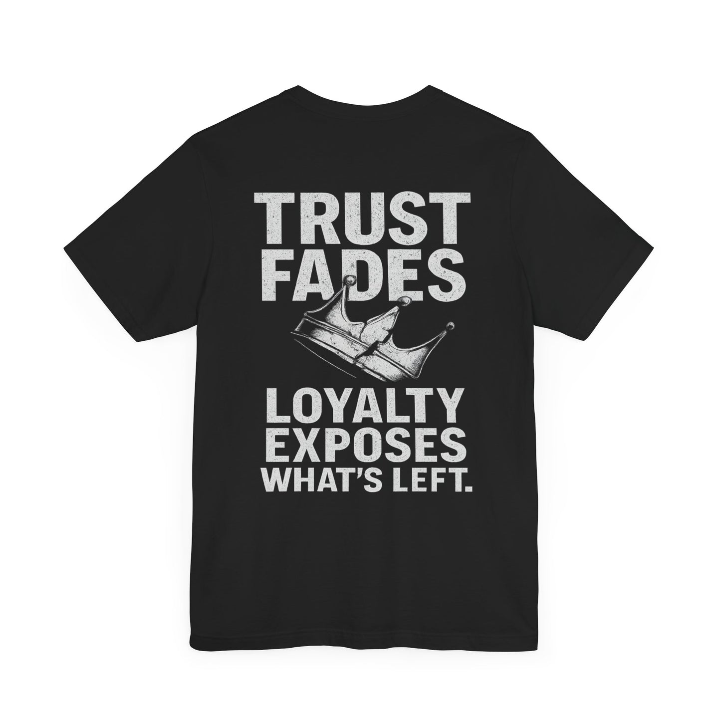 NO ONE TRUST – “Loyalty Exposes” Tee (Black)