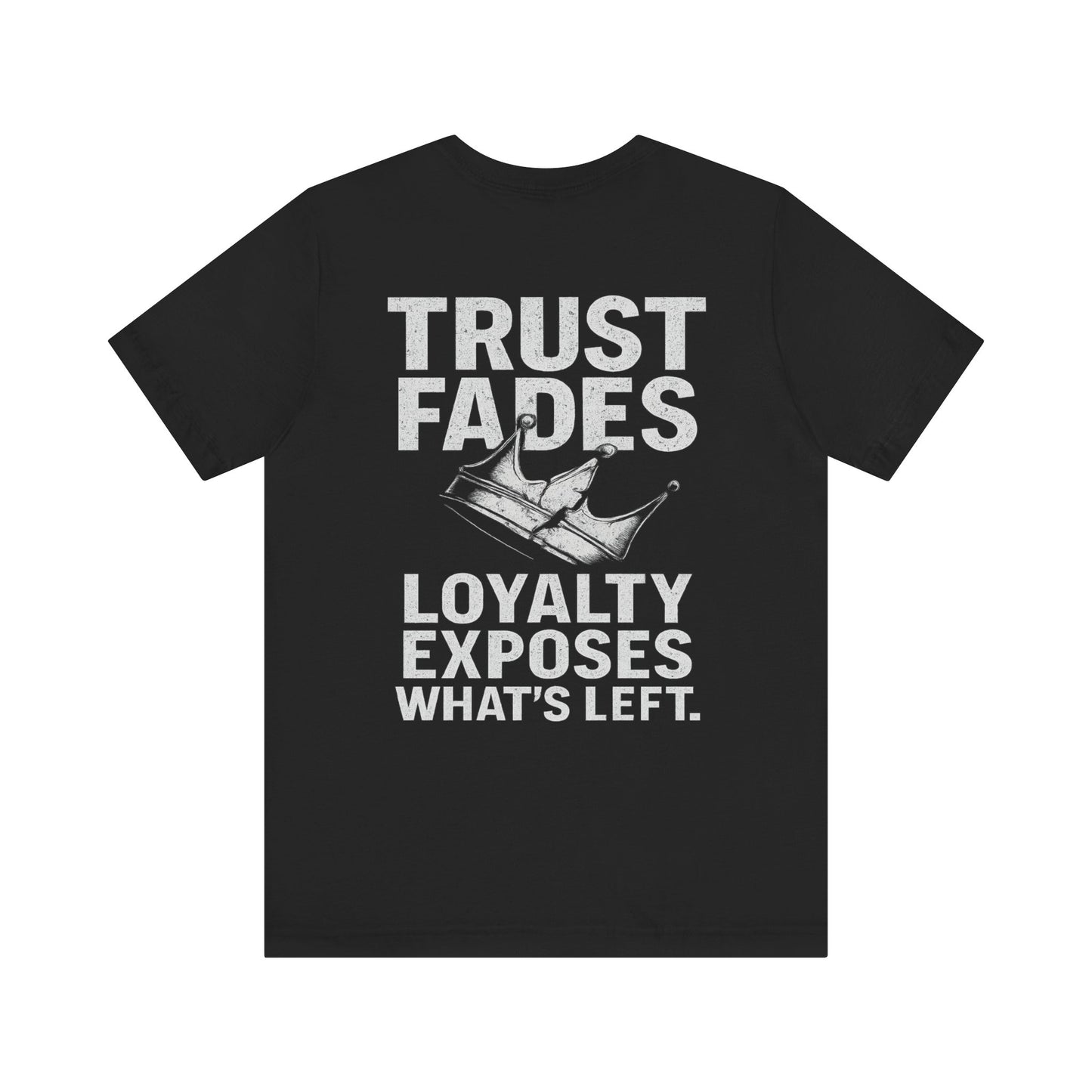 NO ONE TRUST – “Loyalty Exposes” Tee (Black)