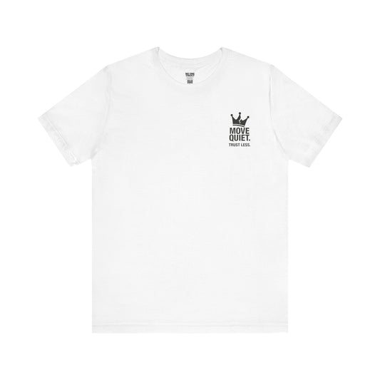 No One Trust Tee – Cracked Crown Edition (White)